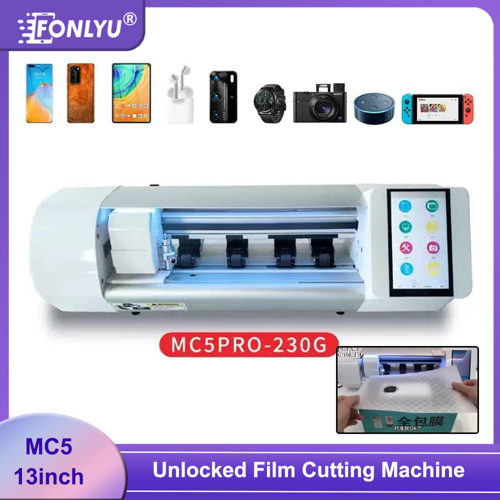 Screen Protector Cutter - FONLYU Unlocked MC5 13インチ スマートモバイルフォン ハイドロゲルフィルム切断機