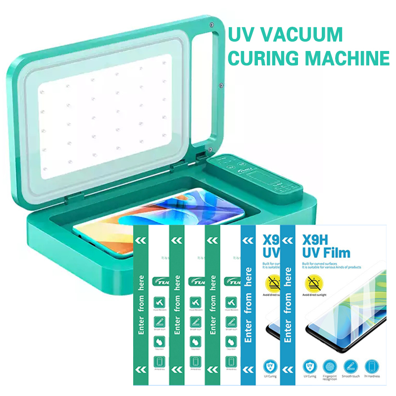 Screen Protector Cutter - TUOLI X9H UV硬化真空ラミネート機 ハイドロゲルフィルムスクリーンプロテクター 気泡除去ツール SUNSHINE