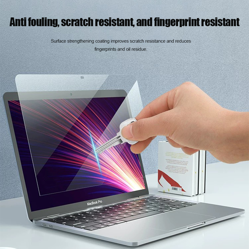Anti Blue Light Film - Appleノートパソコン13インチ、14インチ、15インチ、16インチ、MacBook Pro 14インチ、Air M2コンピューター用目に優しいHD保護フィルム