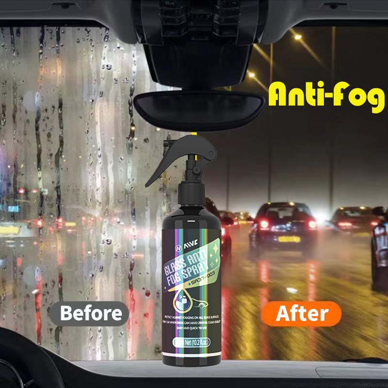 Oleophobic Coating Spray - 車用防曇スプレー,防水剤,撥油コーティング,疎水性防雨撥水剤,自動車用メガネ