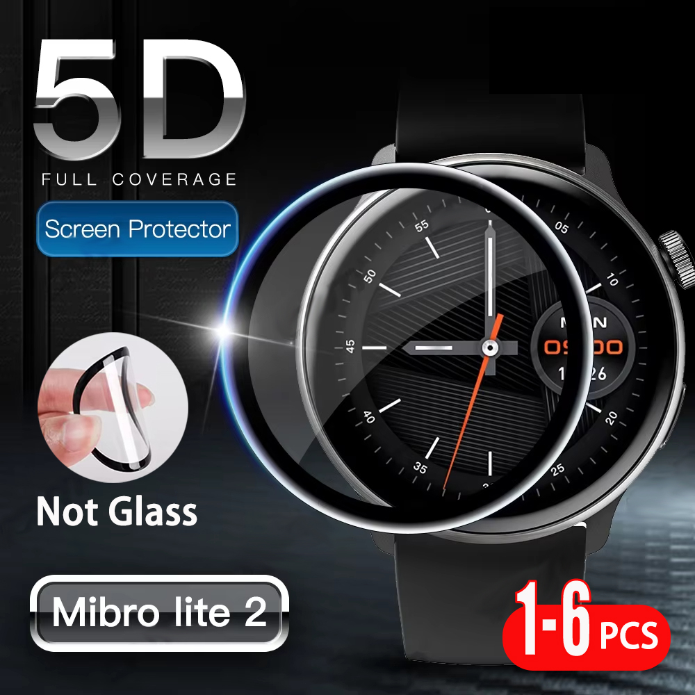 Curved Edge Screen - 保護フィルム mibro Lite 2 スクリーンプロテクターアンチスクラッチソフトフィルム湾曲エッジ HD
