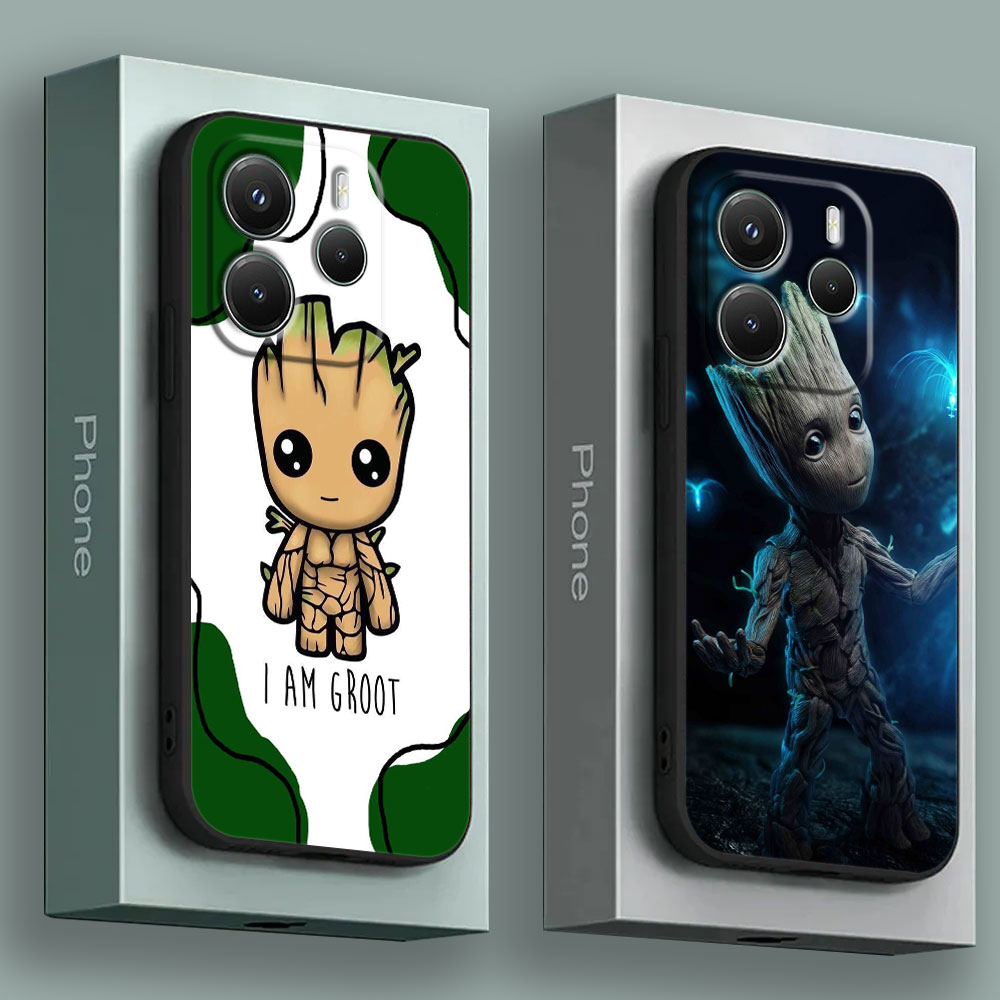 Xiaomi Redmi Note 14 - ベビーグルート マーベル スマホケース Redmi 15C 14C