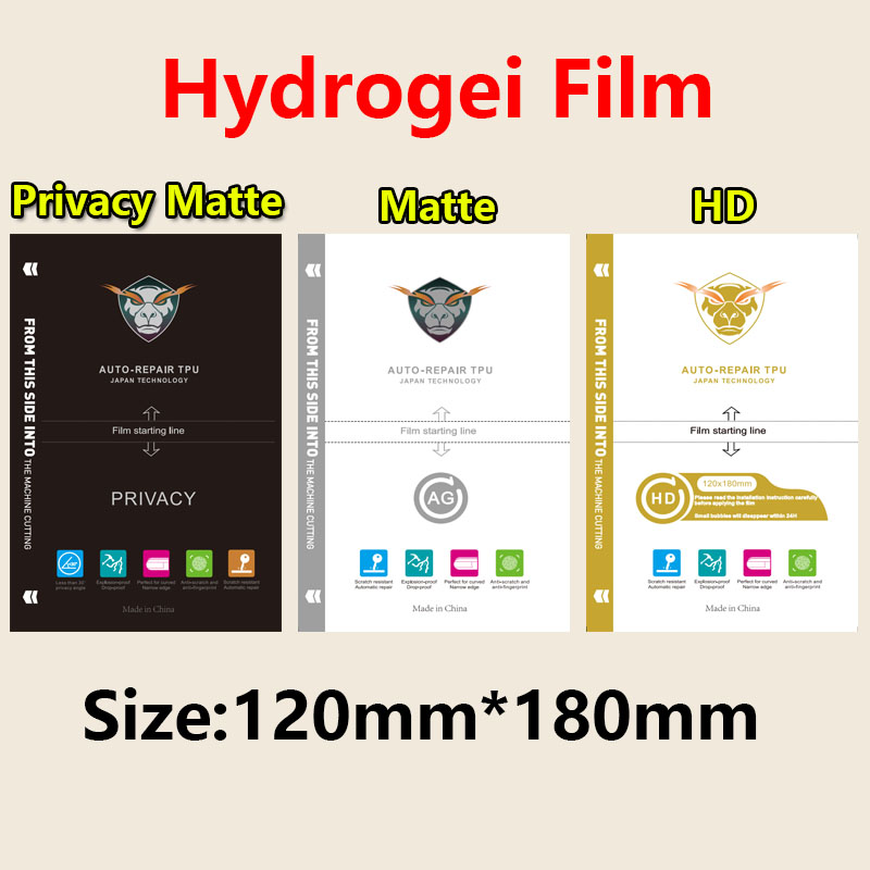 50枚入り HD マット プライバシー保護 曇りガラス風 フ - Flexible Tpu Film のレビューと価格