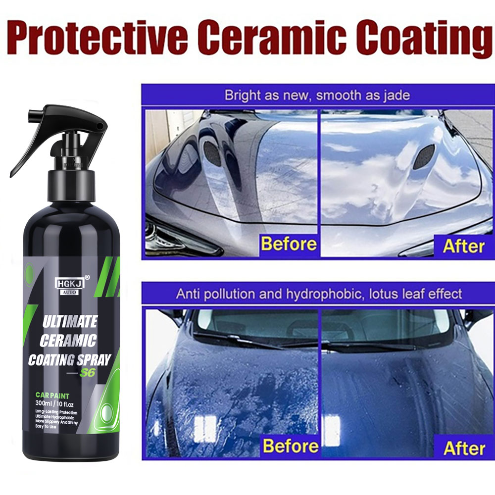 Hgkj s6-超軽量の自動車塗装用マニキュア,疎水性コーテ - Oleophobic Coating Spray のレビューと価格