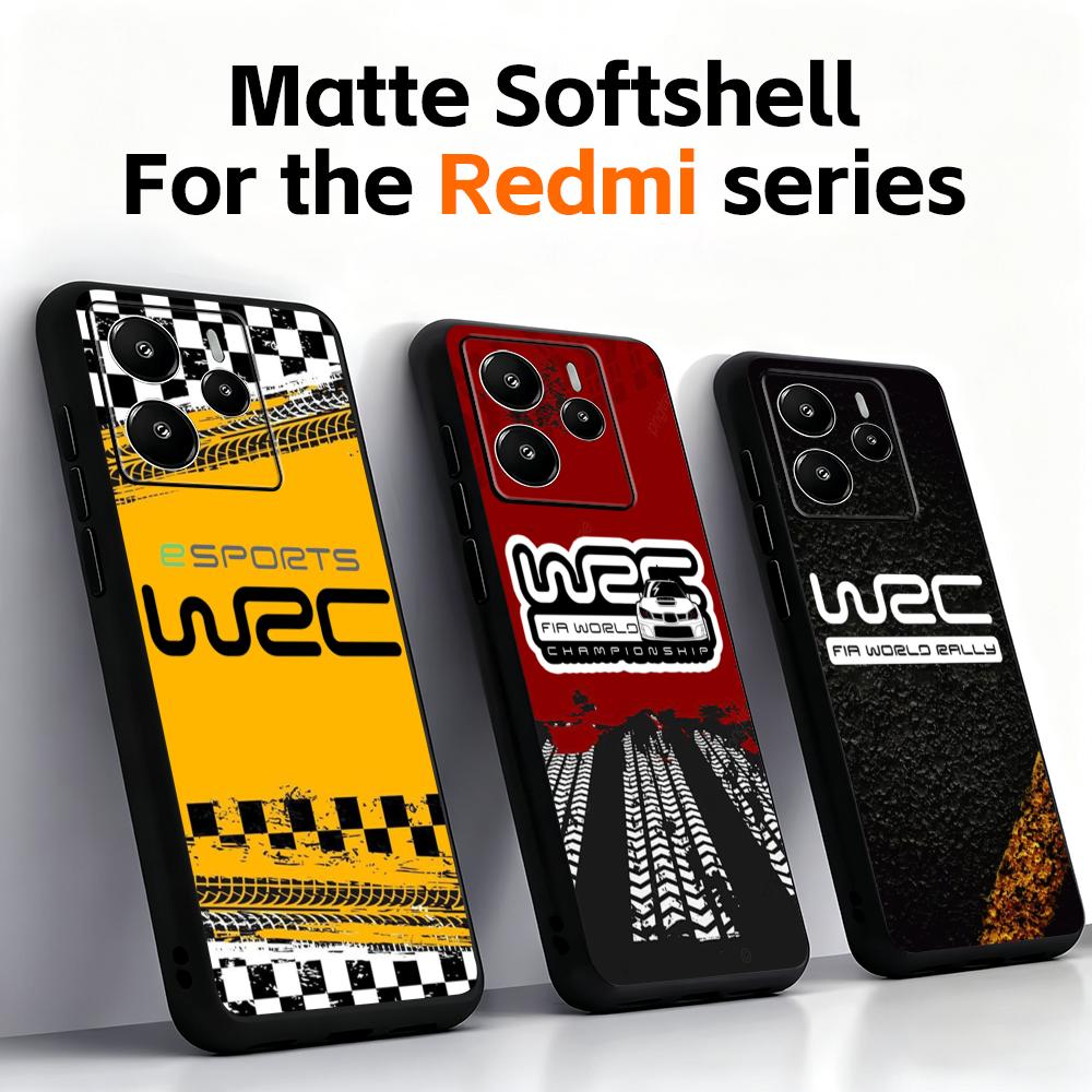 ホットWRCレーシングスポーツカーファッションフォンケース  - Xiaomi Redmi Note 14 のレビューと価格