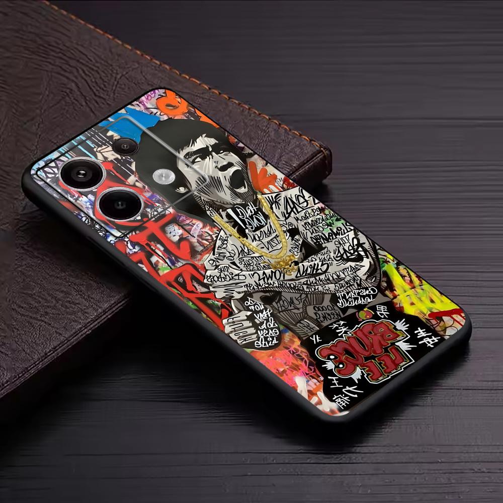 バンクシー グラフィティ アート スマホケース Redmi  - Xiaomi Redmi Note 14 のレビューと価格