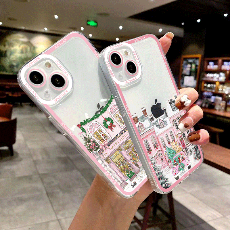 冬の新年 クリスマス 街並み 風景 スマホケース Xiaom - Xiaomi Redmi Note 14 のレビューと価格