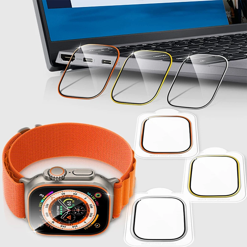 Apple Watch Ultra用強化ガラススクリーンプロ - Smartwatch Screen Film のレビューと価格