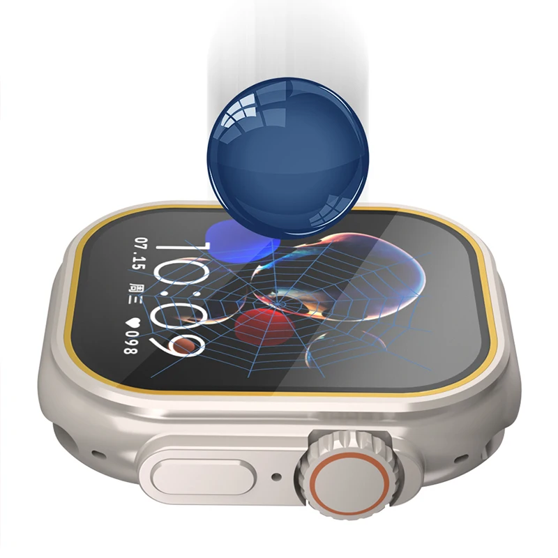 Apple Watch Ultra用強化ガラススクリーンプロ - Smartwatch Screen Film のレビューと価格