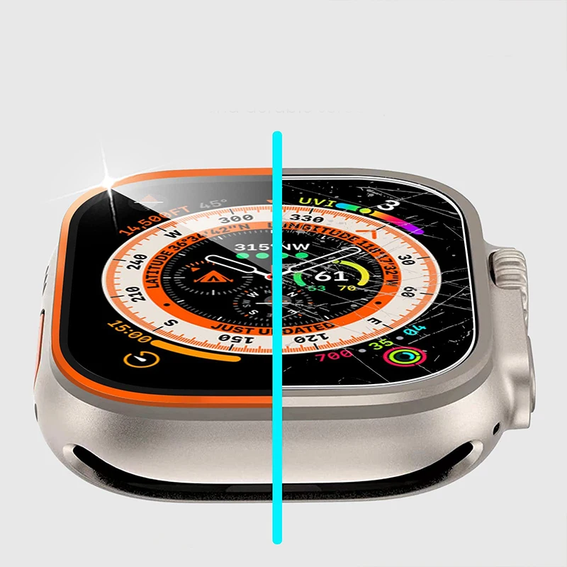 Apple Watch Ultra用強化ガラススクリーンプロ - Smartwatch Screen Film のレビューと価格