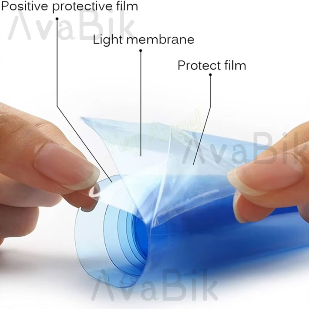 30 センチメートル車のヘッドライトブルーティントフィルム  - Anti Blue Light Film のレビューと価格