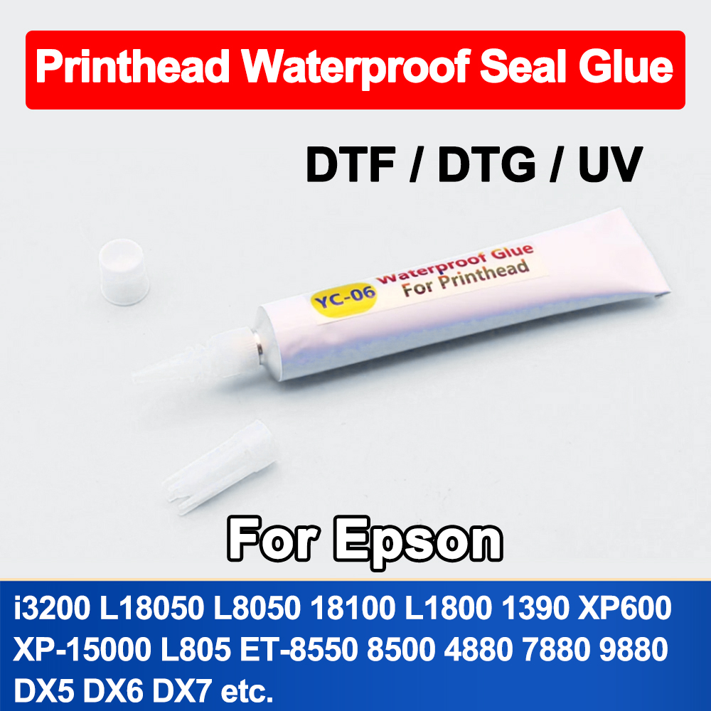 プリントヘッドシーリング接着剤,xp600,i3200, 4 - Liquid Uv Glue Kit のレビューと価格