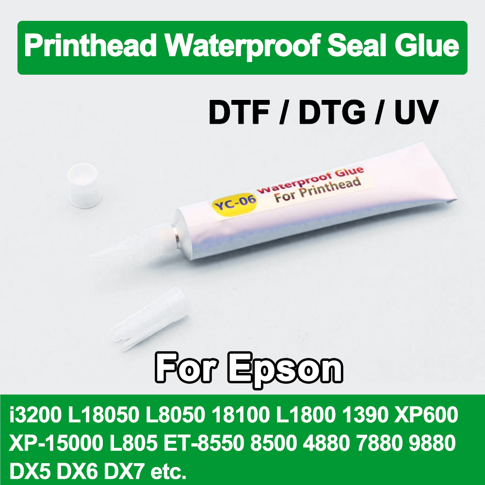 プリントヘッドシーリング接着剤,xp600,i3200, 4 - Liquid Uv Glue Kit のレビューと価格