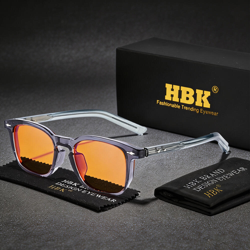 HBKメンズゲーミンググラス、99%ブルーライトカット、TR - Anti Blue Light Film のレビューと価格