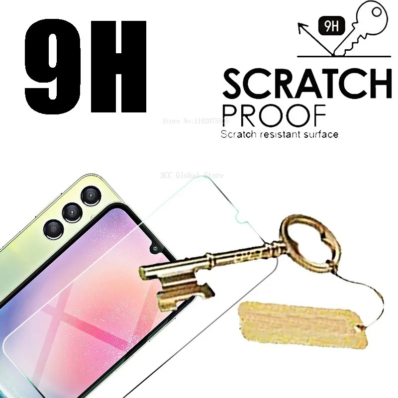 4 個保護ガラスサムスンギャラクシー A24 4 グラムスク - Screen Protector Cutter のレビューと価格
