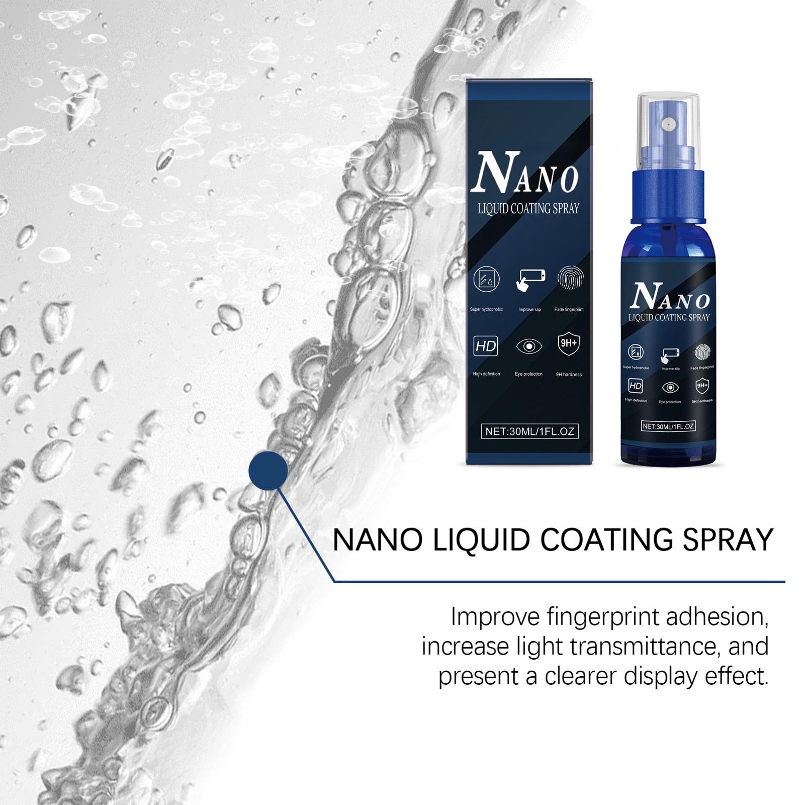 疎油性コーティングスクリーンプロテクタースプレー 30 ミリ - Oleophobic Coating Spray のレビューと価格