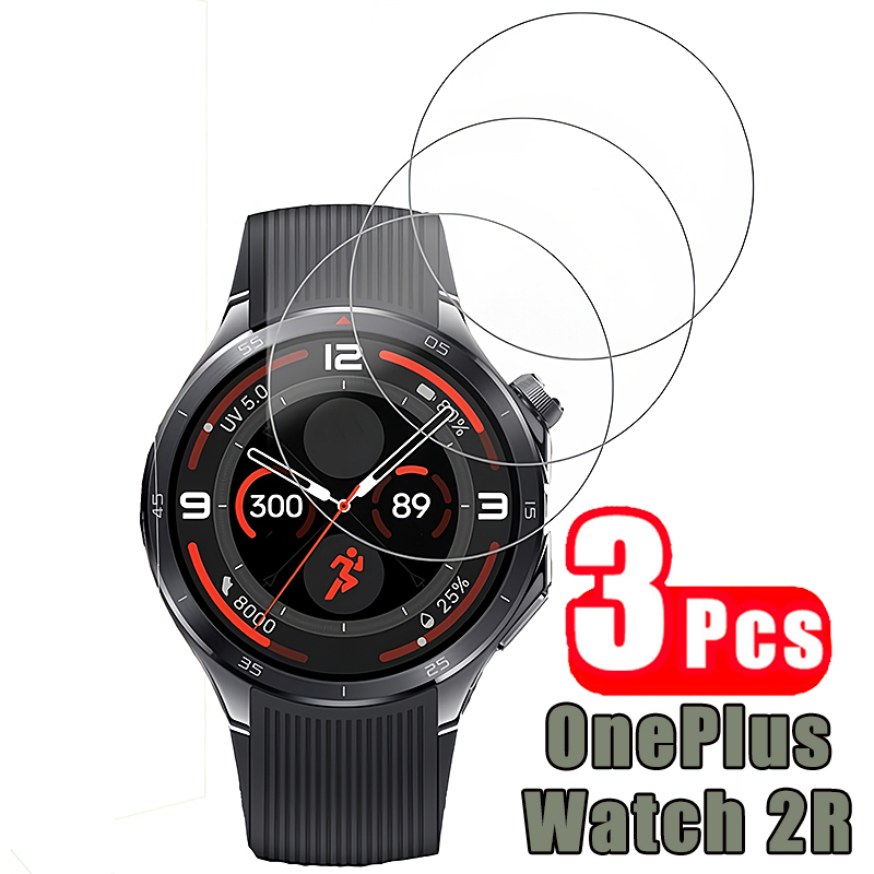 3 個 9H 強化ガラススクリーンプロテクター OnePlu - Smartwatch Screen Film のレビューと価格